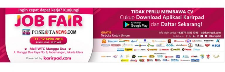 Kini Job Fair Tidak Perlu Membawa Curriculum Vitae