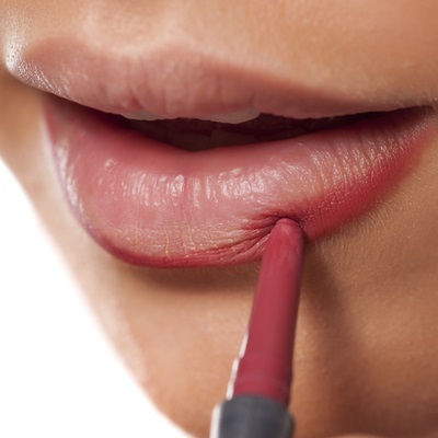 pink, lipstick