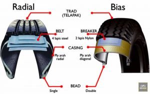 ban bias dan ban radial