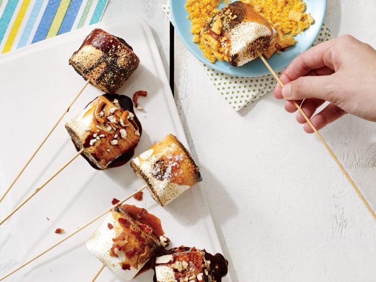 Ice Cream Marshmallow Bakar?. Yummy!