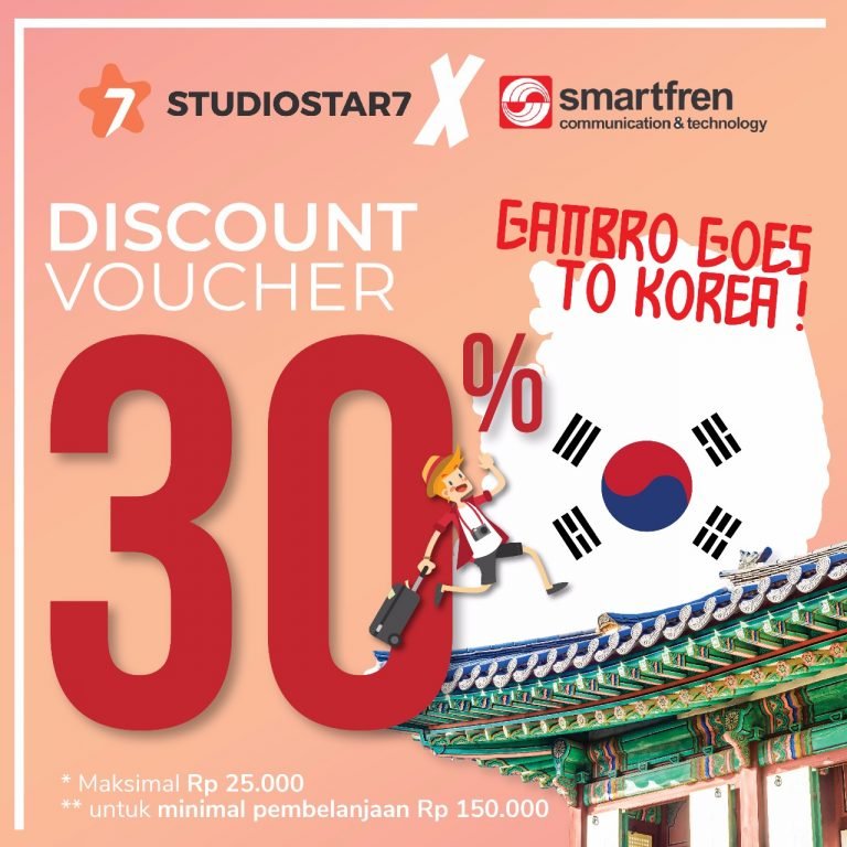 Studiostar7 Dan Smartfen Surabaya Berbagi Diskon Dan Liburan Gratis