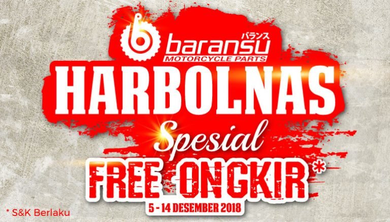 Harbolnas Spesial Free Ongkir, Belanja sparepart jadi lebih hemat!