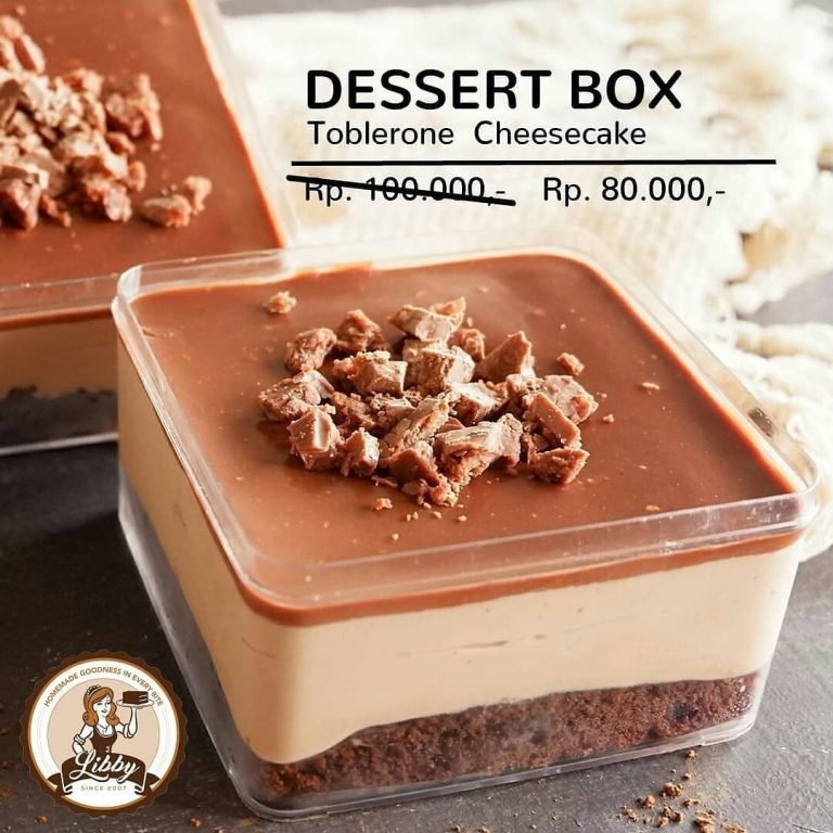 4 Dessert Box Penggungah Selera