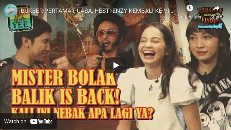 5 Rekomendasi YouTube yang Bisa Kamu Tonton Sambil Menunggu Waktu Berbuka!